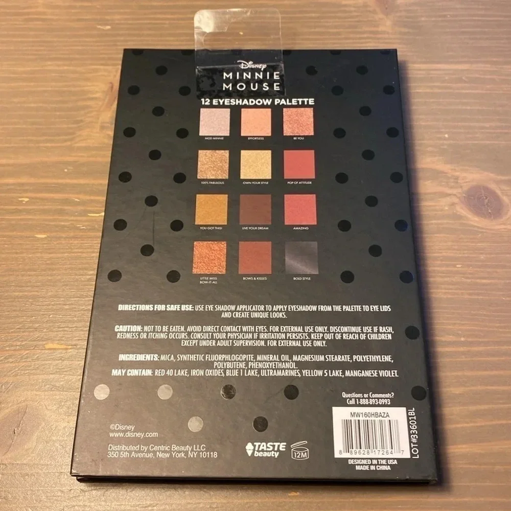 Disney Minnie Mouse Shadow Palette